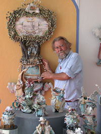 Eric Abraham, ceramic artist