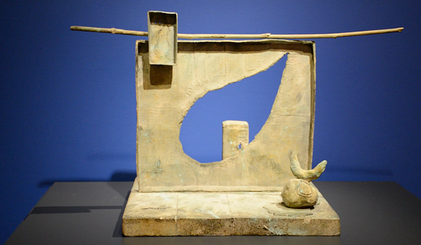 Sculpture made after 1970 by Joan Miro, on view at Denver Art Museum, March 2015