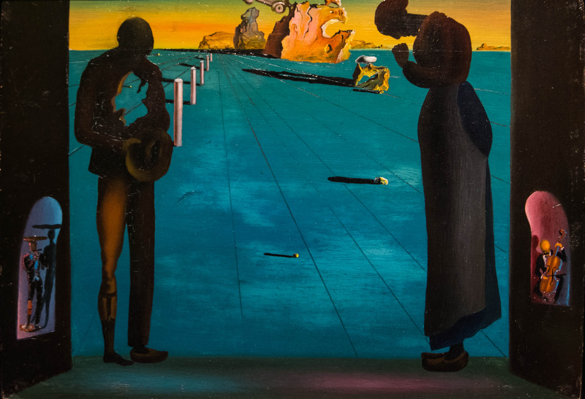 Salvador Dali painting, The Angelus,1932